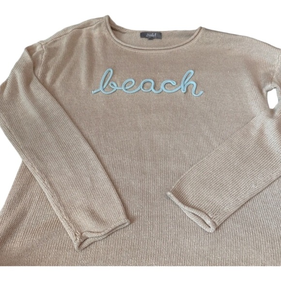 Marled Sweaters - Beach Tan Crew Neck Sweater